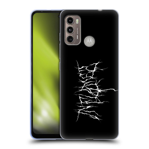 In Flames Metal Grunge Metal Logo Soft Gel Case for Motorola Moto G60 / Moto G40 Fusion