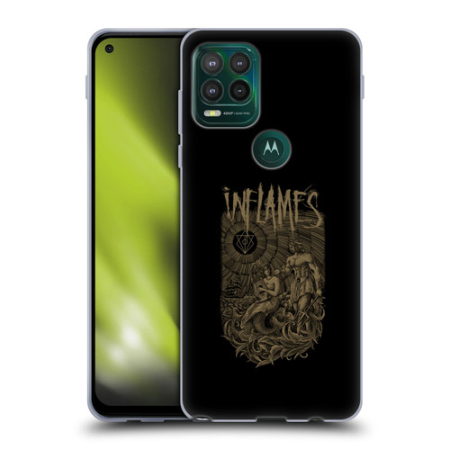 In Flames Metal Grunge Adventures Soft Gel Case for Motorola Moto G Stylus 5G 2021