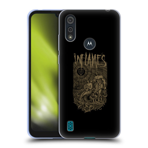 In Flames Metal Grunge Adventures Soft Gel Case for Motorola Moto E6s (2020)