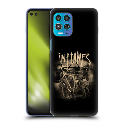 In Flames Metal Grunge Octoflames Soft Gel Case for Motorola Moto G100