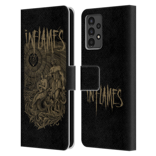 In Flames Metal Grunge Adventures Leather Book Wallet Case Cover For Samsung Galaxy A13 (2022)