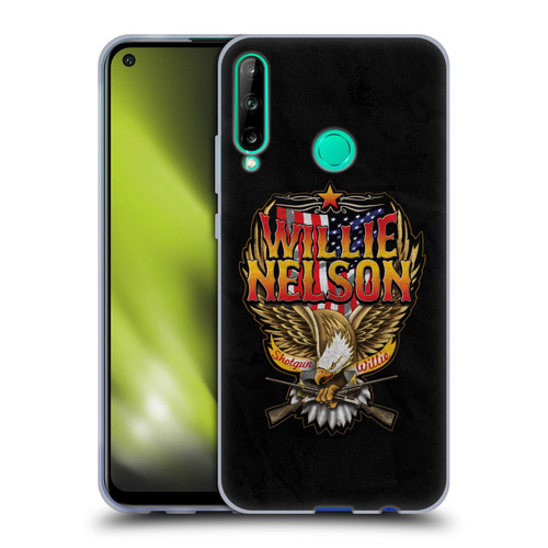 Willie Nelson Grunge Eagle Soft Gel Case for Huawei P40 lite E