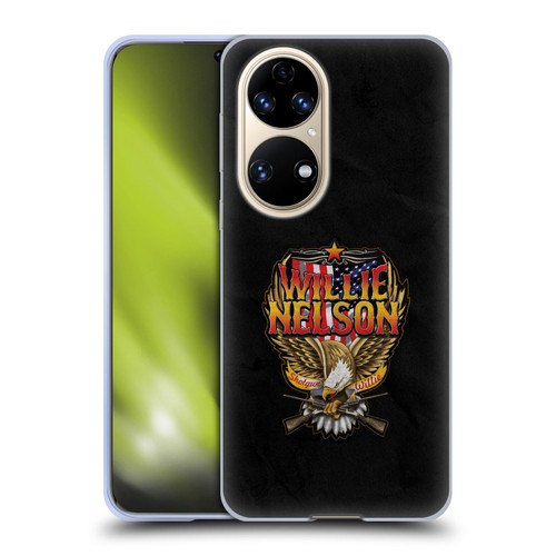 Willie Nelson Grunge Eagle Soft Gel Case for Huawei P50