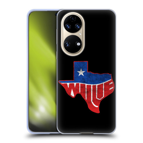 Willie Nelson Grunge Texas Soft Gel Case for Huawei P50