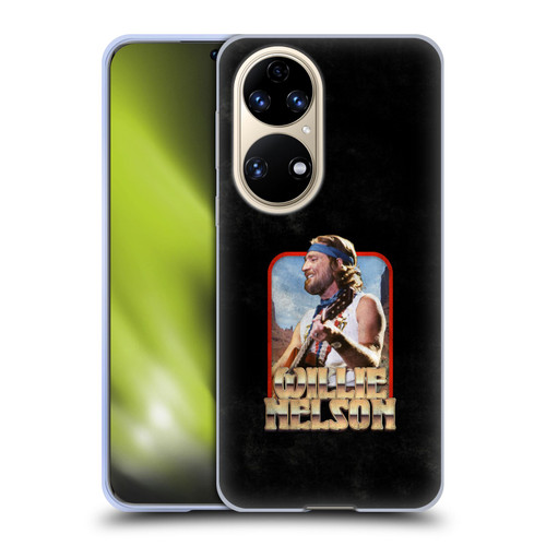 Willie Nelson Grunge Vintage Soft Gel Case for Huawei P50