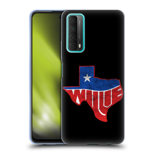Willie Nelson Grunge Texas Soft Gel Case for Huawei P Smart (2021)