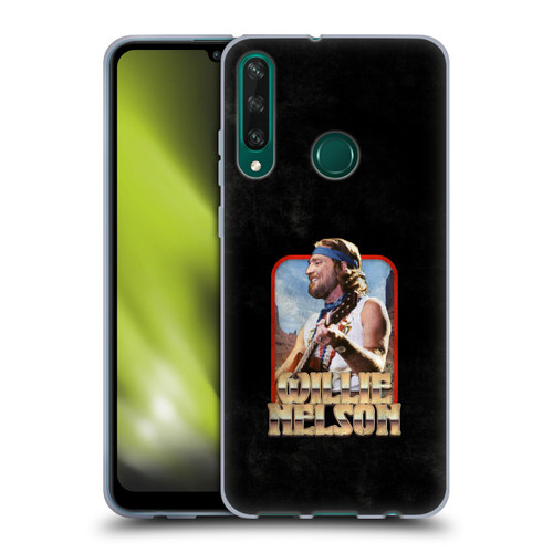 Willie Nelson Grunge Vintage Soft Gel Case for Huawei Y6p