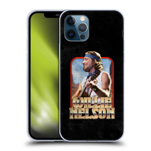 Willie Nelson Grunge Vintage Soft Gel Case for Apple iPhone 12 / iPhone 12 Pro