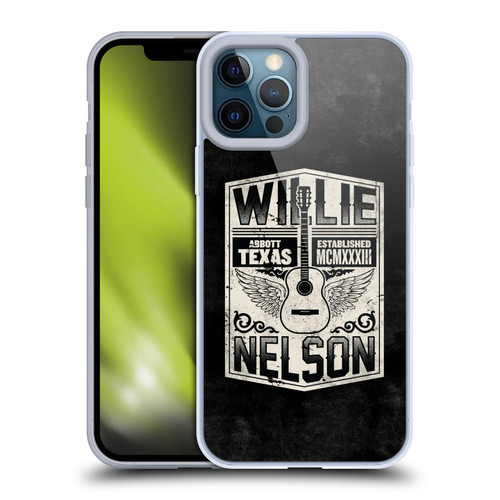 Willie Nelson Grunge Flying Guitar Soft Gel Case for Apple iPhone 12 Pro Max