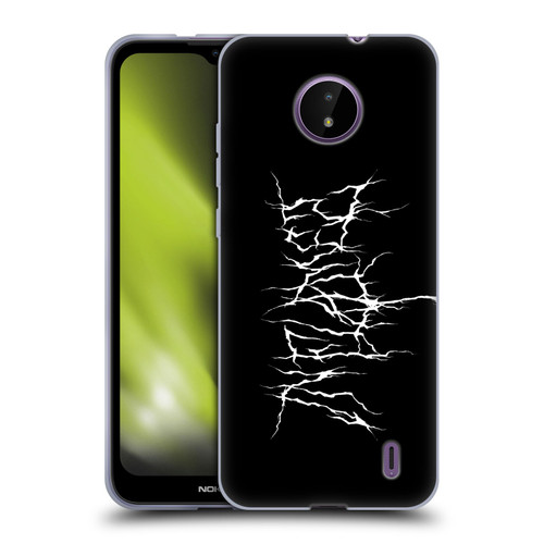 In Flames Metal Grunge Metal Logo Soft Gel Case for Nokia C10 / C20