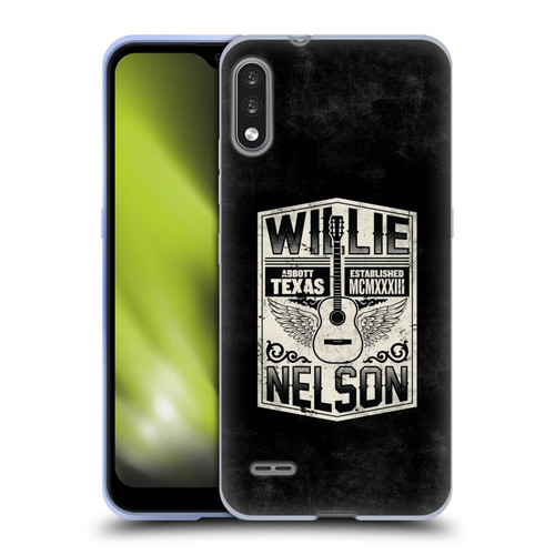 Willie Nelson Grunge Flying Guitar Soft Gel Case for LG K22