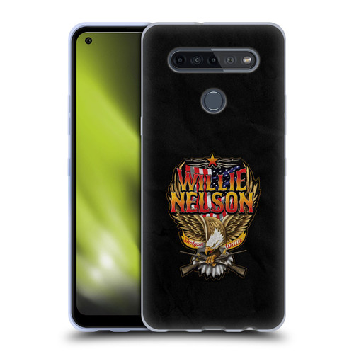 Willie Nelson Grunge Eagle Soft Gel Case for LG K51S