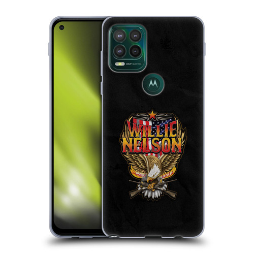 Willie Nelson Grunge Eagle Soft Gel Case for Motorola Moto G Stylus 5G 2021