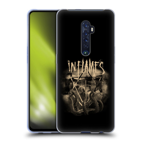 In Flames Metal Grunge Octoflames Soft Gel Case for OPPO Reno 2