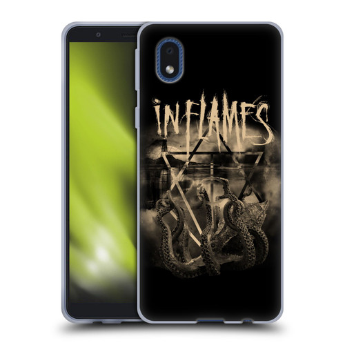 In Flames Metal Grunge Octoflames Soft Gel Case for Samsung Galaxy A01 Core (2020)