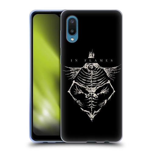 In Flames Metal Grunge Jesterhead Bones Soft Gel Case for Samsung Galaxy A02/M02 (2021)