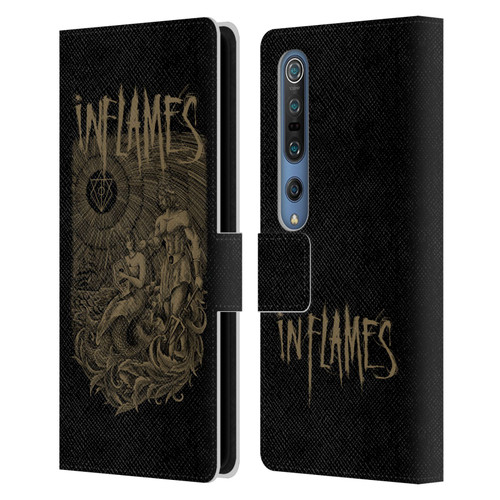 In Flames Metal Grunge Adventures Leather Book Wallet Case Cover For Xiaomi Mi 10 5G / Mi 10 Pro 5G