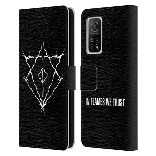 In Flames Metal Grunge Jesterhead Logo Leather Book Wallet Case Cover For Xiaomi Mi 10T 5G
