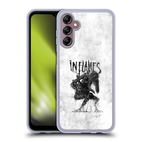 In Flames Metal Grunge Big Creature Soft Gel Case for Samsung Galaxy A14 5G