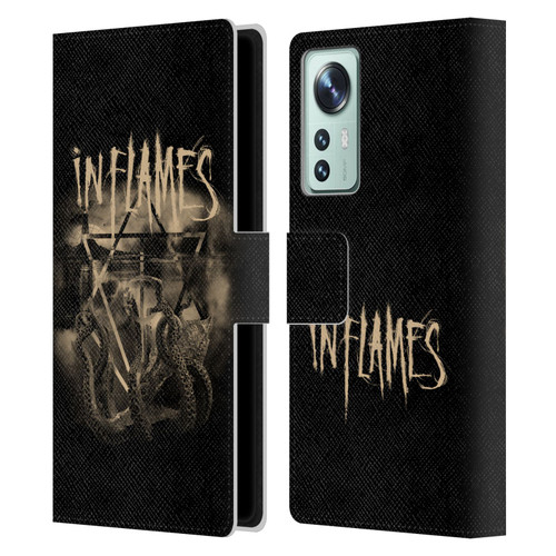 In Flames Metal Grunge Octoflames Leather Book Wallet Case Cover For Xiaomi 12