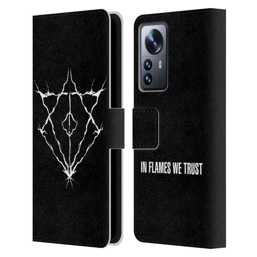 In Flames Metal Grunge Jesterhead Logo Leather Book Wallet Case Cover For Xiaomi 12 Pro