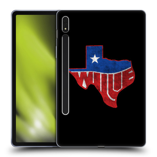 Willie Nelson Grunge Texas Soft Gel Case for Samsung Galaxy Tab S8