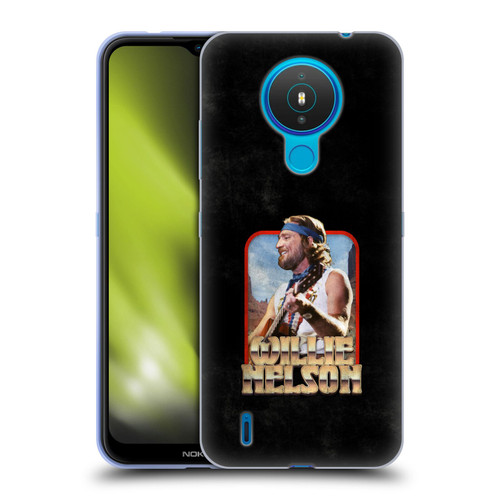 Willie Nelson Grunge Vintage Soft Gel Case for Nokia 1.4