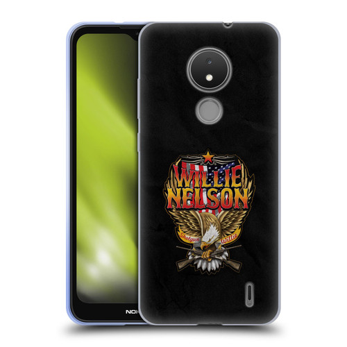 Willie Nelson Grunge Eagle Soft Gel Case for Nokia C21