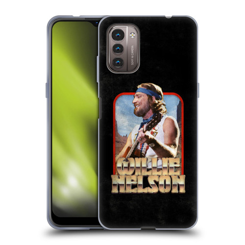 Willie Nelson Grunge Vintage Soft Gel Case for Nokia G11 / G21