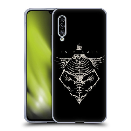 In Flames Metal Grunge Jesterhead Bones Soft Gel Case for Samsung Galaxy A90 5G (2019)