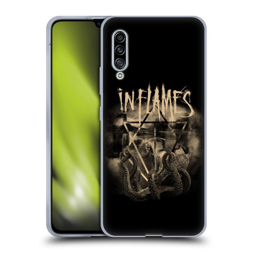 In Flames Metal Grunge Octoflames Soft Gel Case for Samsung Galaxy A90 5G (2019)