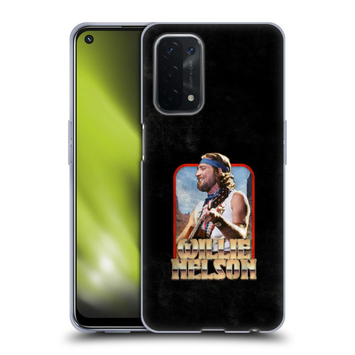 Willie Nelson Grunge Vintage Soft Gel Case for OPPO A54 5G