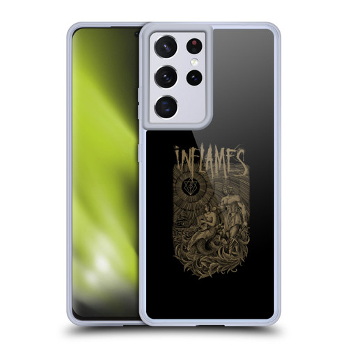 In Flames Metal Grunge Adventures Soft Gel Case for Samsung Galaxy S21 Ultra 5G