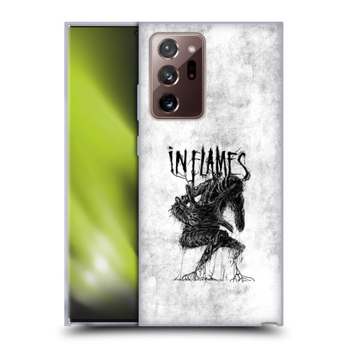 In Flames Metal Grunge Big Creature Soft Gel Case for Samsung Galaxy Note20 Ultra / 5G