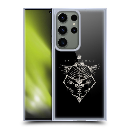In Flames Metal Grunge Jesterhead Bones Soft Gel Case for Samsung Galaxy S23 Ultra 5G