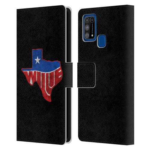 Willie Nelson Grunge Texas Leather Book Wallet Case Cover For Samsung Galaxy M31 (2020)