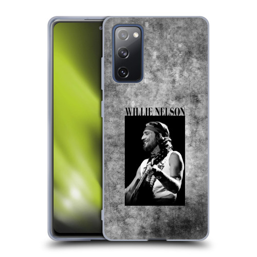 Willie Nelson Grunge Black And White Soft Gel Case for Samsung Galaxy S20 FE / 5G