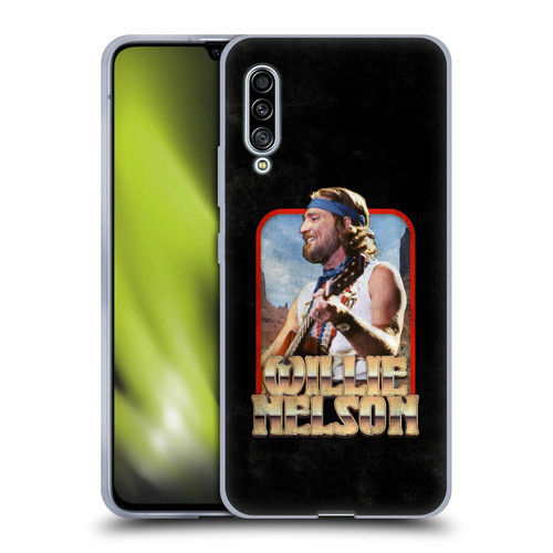 Willie Nelson Grunge Vintage Soft Gel Case for Samsung Galaxy A90 5G (2019)