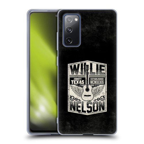 Willie Nelson Grunge Flying Guitar Soft Gel Case for Samsung Galaxy S20 FE / 5G