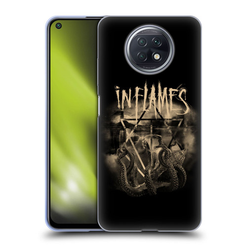 In Flames Metal Grunge Octoflames Soft Gel Case for Xiaomi Redmi Note 9T 5G