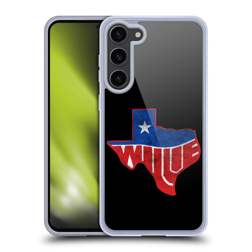 Willie Nelson Grunge Texas Soft Gel Case for Samsung Galaxy S23+ 5G