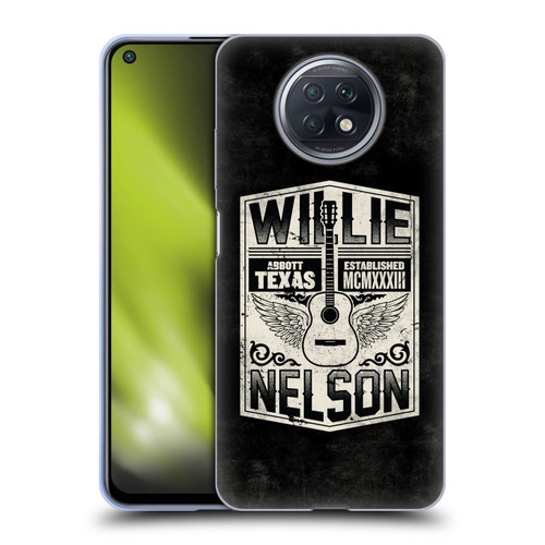 Willie Nelson Grunge Flying Guitar Soft Gel Case for Xiaomi Redmi Note 9T 5G