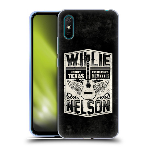 Willie Nelson Grunge Flying Guitar Soft Gel Case for Xiaomi Redmi 9A / Redmi 9AT