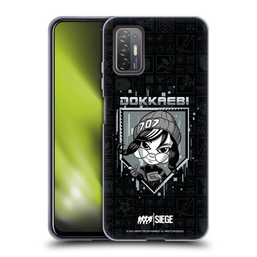 Tom Clancy's Rainbow Six Siege Chibi Operators Dokkaebi Soft Gel Case for HTC Desire 21 Pro 5G