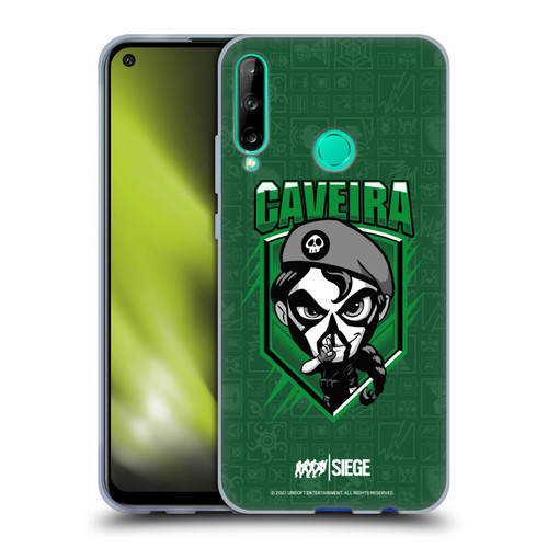 Tom Clancy's Rainbow Six Siege Chibi Operators Caveira Soft Gel Case for Huawei P40 lite E