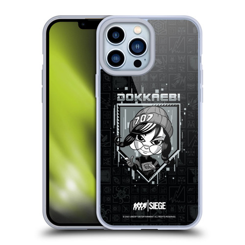 Tom Clancy's Rainbow Six Siege Chibi Operators Dokkaebi Soft Gel Case for Apple iPhone 13 Pro Max