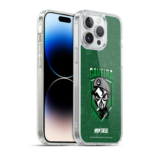 Tom Clancy's Rainbow Six Siege Chibi Operators Caveira Soft Gel Case for Apple iPhone 14 Pro Max & MagSafe