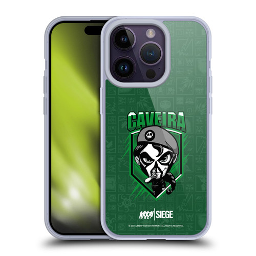 Tom Clancy's Rainbow Six Siege Chibi Operators Caveira Soft Gel Case for Apple iPhone 14 Pro