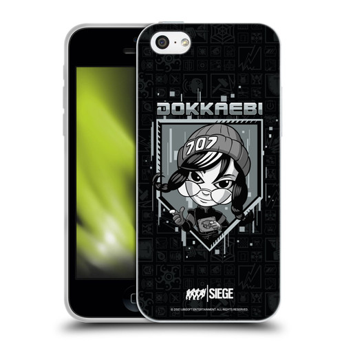 Tom Clancy's Rainbow Six Siege Chibi Operators Dokkaebi Soft Gel Case for Apple iPhone 5c