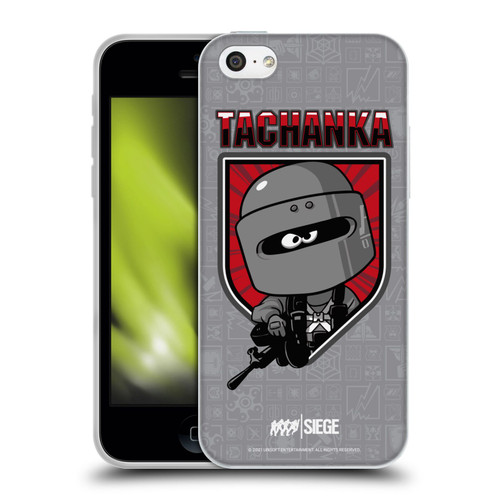 Tom Clancy's Rainbow Six Siege Chibi Operators Tachanka Soft Gel Case for Apple iPhone 5c